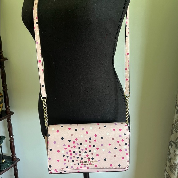 Authentic Kate Spade Staci Festive Confetti Crossbody Bag / Handbag brand new. - Picture 2 of 10
